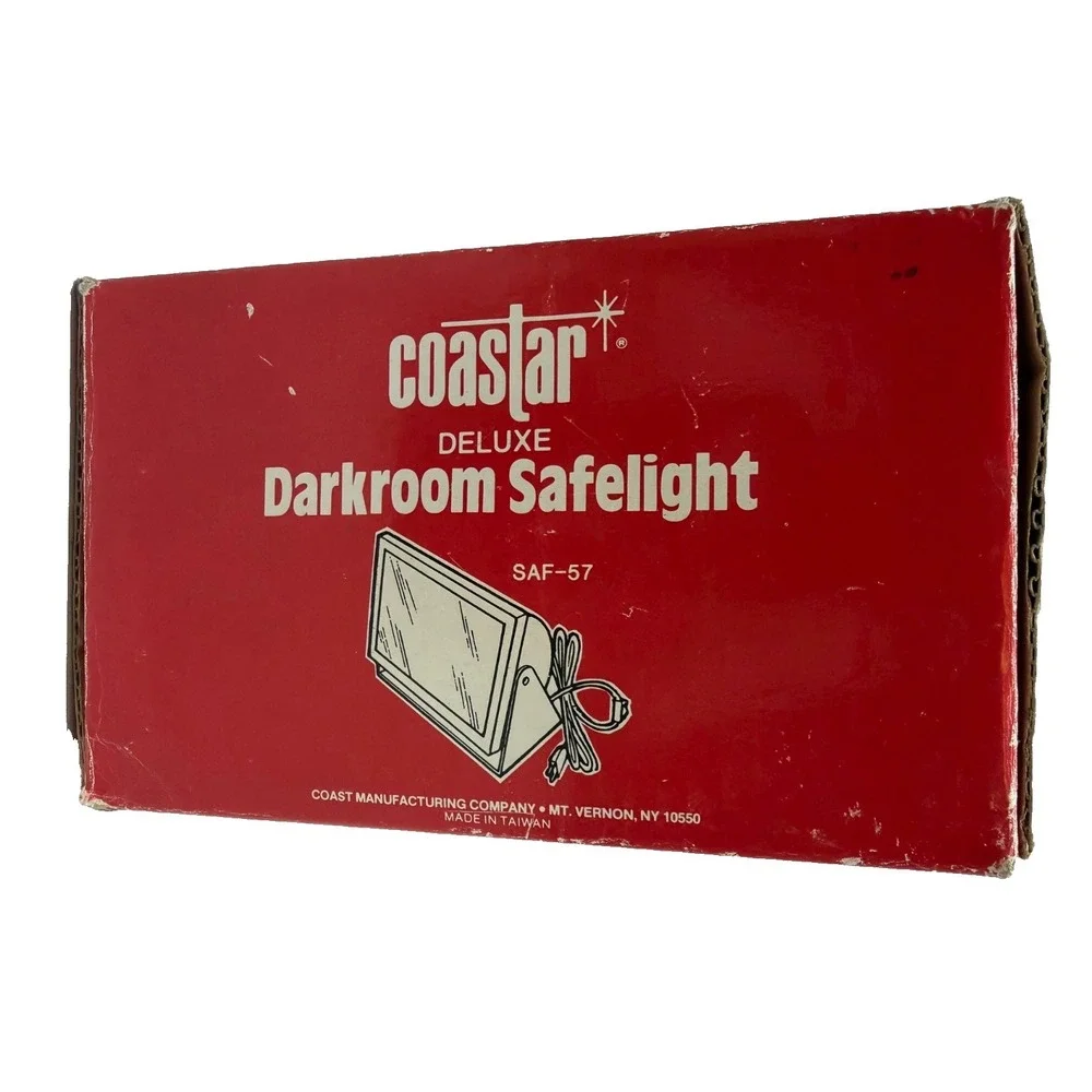 COASTAR Multi-Purpose‎ Darkroom Safelight Lamp Box VTG Photography Light SAF-57